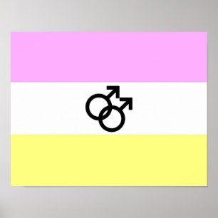 Póster Bandera del Orgullo Gay