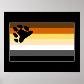 Póster Bandera del orgullo gay