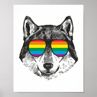 Póster Bandera del Orgullo Gay del Orgullo Gay
