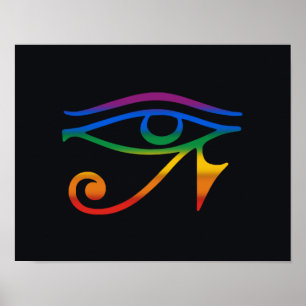 Póster Bandera del Orgullo Gay Goth