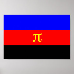 Póster Bandera del Orgullo Poliamoroso