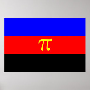 Póster Bandera del Orgullo Polímaro