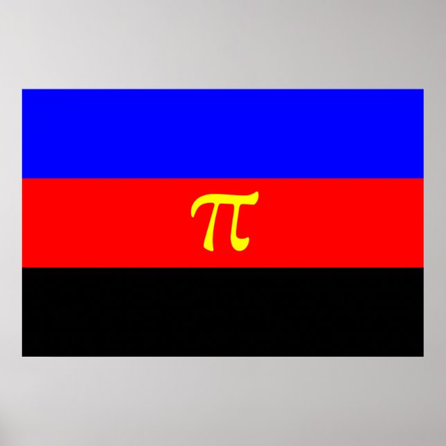 Póster Bandera del Orgullo Polímaro (Frente)