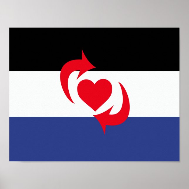 Póster Bandera del Orgullo Switch (Frente)