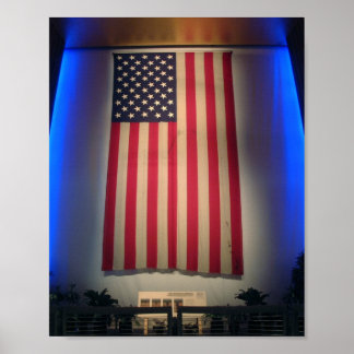 Póster Bandera del Pentágono 8 x 10