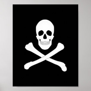Póster Bandera del pirata (Jolly Roger)