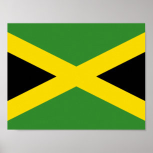 Póster Bandera del Poster de Jamaica