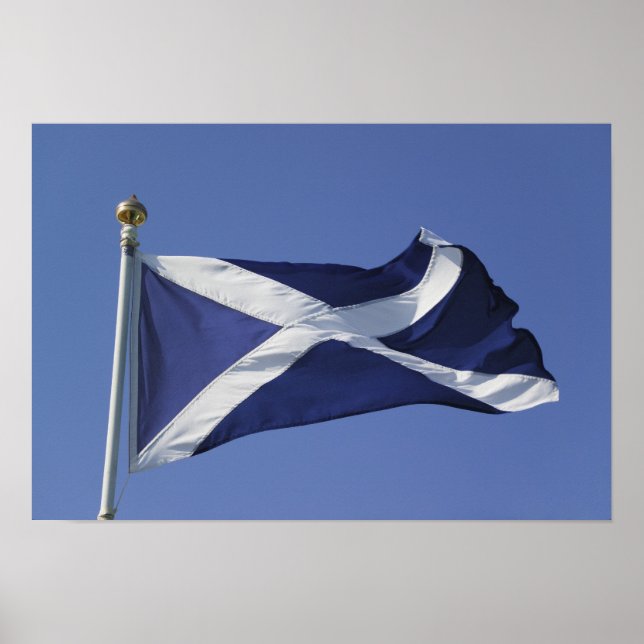Póster Bandera escocesa (Frente)