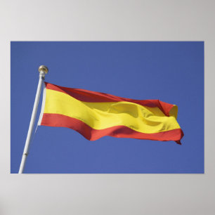 Póster Bandera española RF)