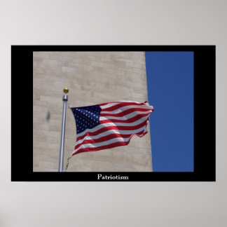 Póster Bandera estadounidense