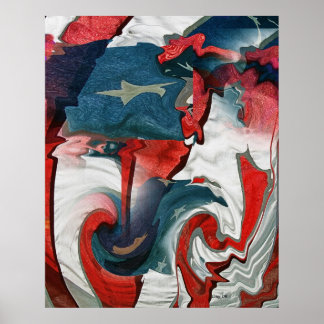 Póster Bandera estadounidense #91