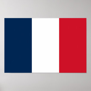 Póster Bandera francesa
