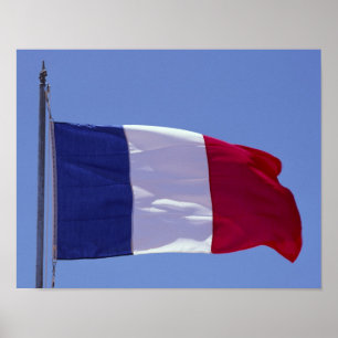 Póster Bandera francesa