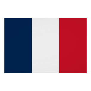 Póster Bandera francesa