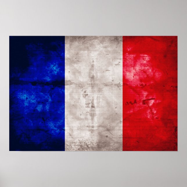 Póster Bandera francesa (Frente)