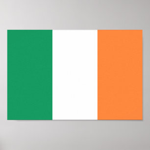 Póster Bandera irlandesa - República de Irlanda - Poster 