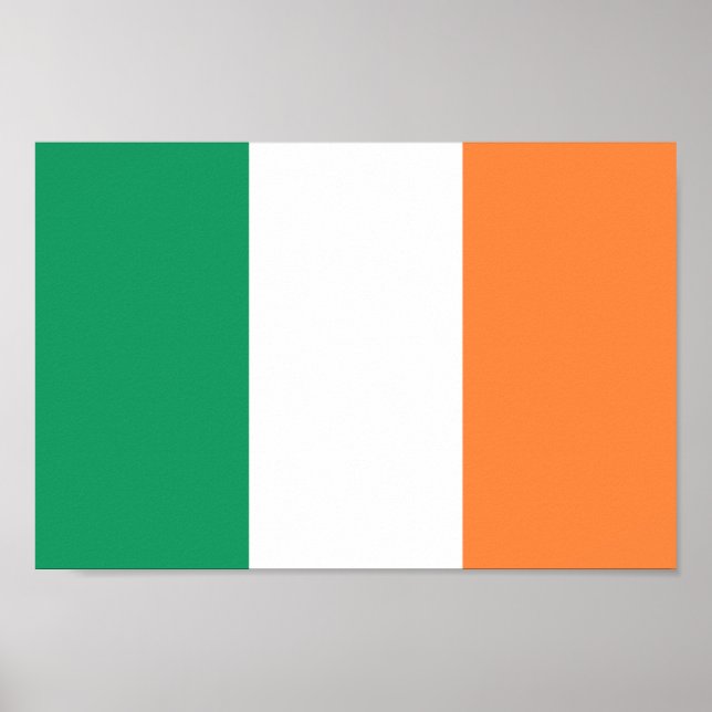 Póster Bandera irlandesa - República de Irlanda - Poster  (Frente)