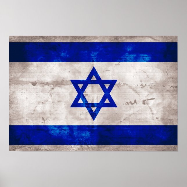 Póster Bandera israelí (Frente)