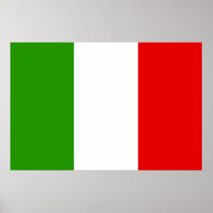 Póster Bandera italiana