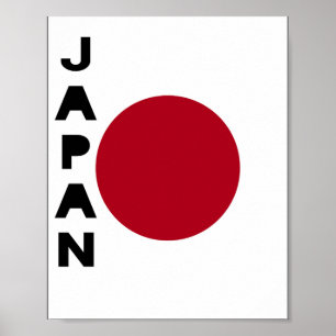 Póster Bandera japonesa