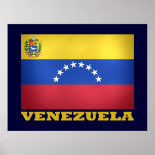 Póster Bandera Nacional de Venezuela