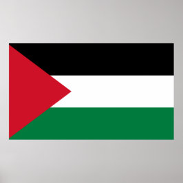 Póster Bandera palestina