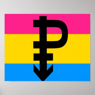 Póster Bandera Pansexual