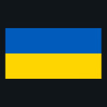 Póster Bandera Patriótica de Ucrania<br><div class="desc">Bandera patriótica de Ucrania</div>