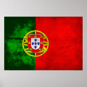 Póster Bandera portuguesa