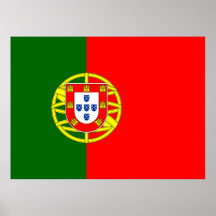 Póster Bandera portuguesa (Portugal)