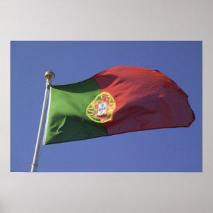 Póster Bandera portuguesa RF)