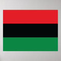 Bandera Roja, Negra y Verde