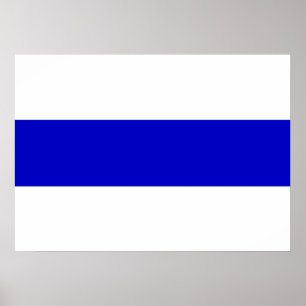 Póster bandera rusa contra la guerra, línea azul ucrania,