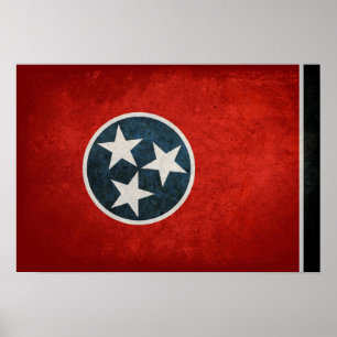 Póster Bandera Tennessean;