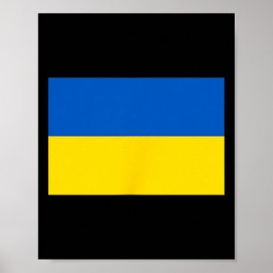 Póster Bandera ucraniana de Ucrania 1