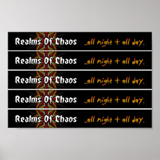 Póster Banderas de ROC