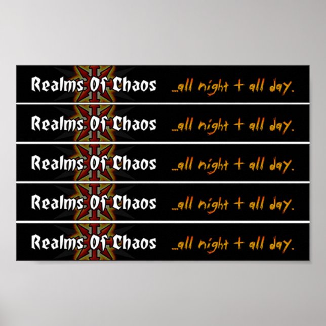 Póster Banderas de ROC (Frente)