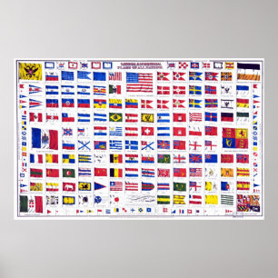 Póster Banderas del Poster Mundial