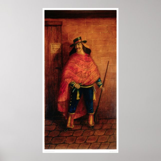 Póster Bandido mexicano Joaquin Murieta (0076A) (Frente)