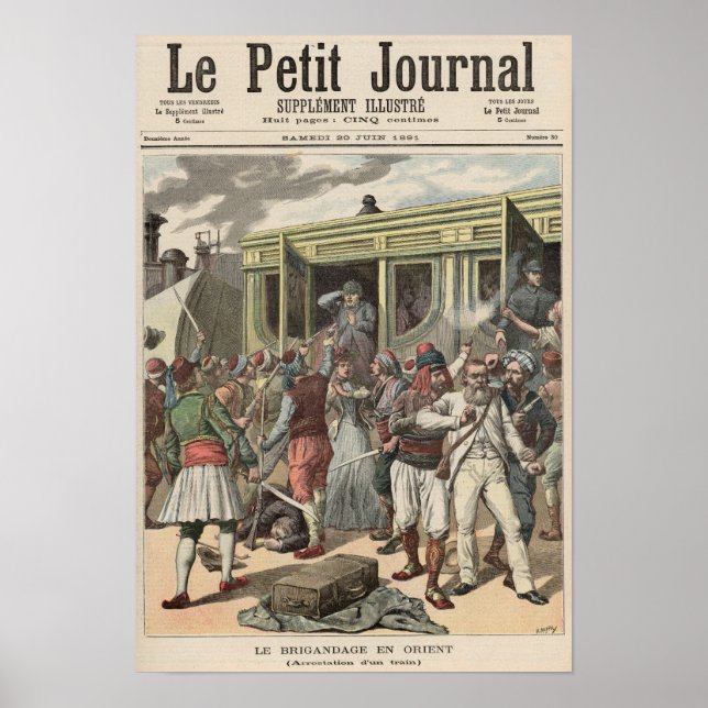 Póster Bandidos en Oriente (Frente)