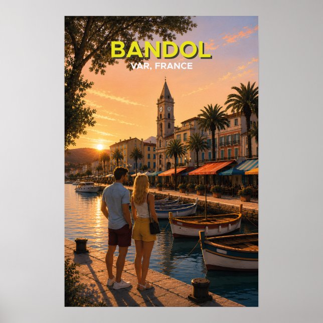 Póster Bandol (Frente)
