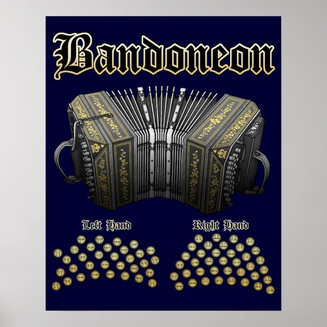 Póster Bandoneon 2 (Frente)