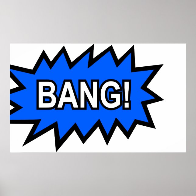 Póster Bang (Frente)