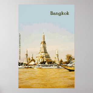 Póster Bangkok, Tailandia