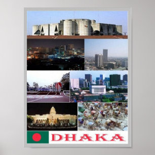 Póster Bangladesh - Daca -