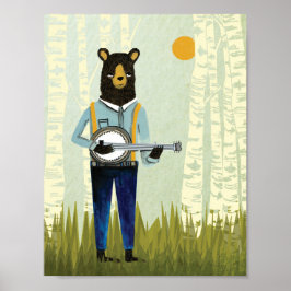 Póster Banjo Bear - Versión Original
