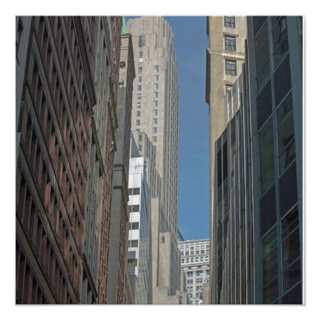 Póster Bank of New York Building Manhattan (Anverso)