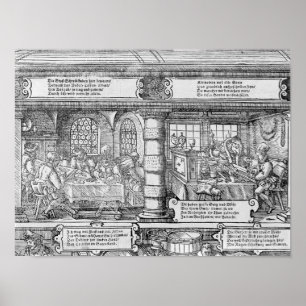 Póster Banking Scene