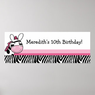 Póster Banner Baby Shower Personalizado de la diva de ceb