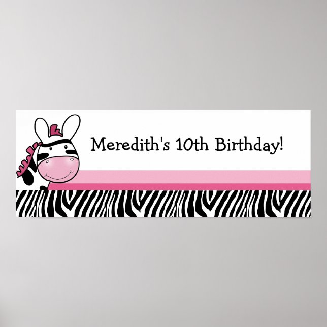 Póster Banner Baby Shower Personalizado de la diva de ceb (Frente)